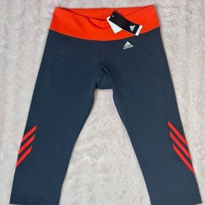 Women’s Adidas Capris size Large Orange